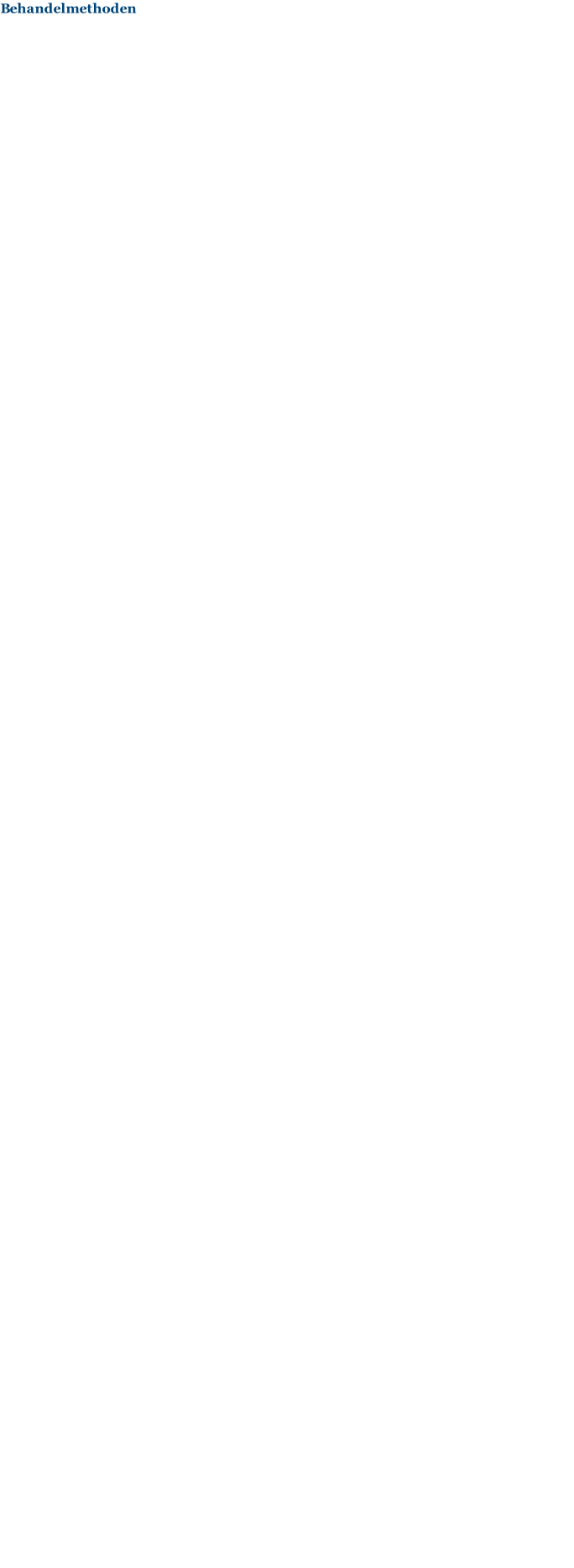 Behandelmethoden